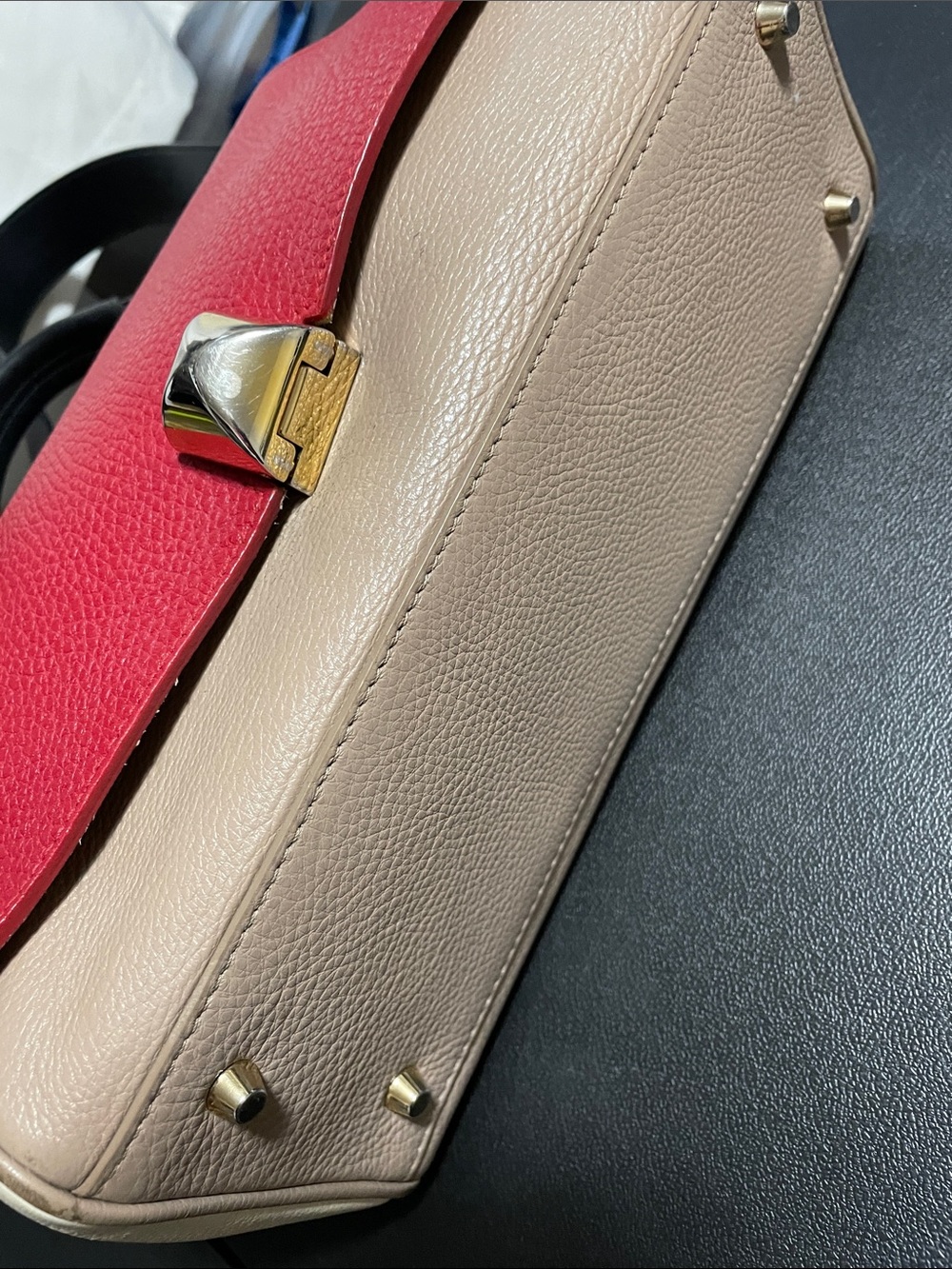 Furla Cortina Leather Multicolour Bag - Picture 8 of 8